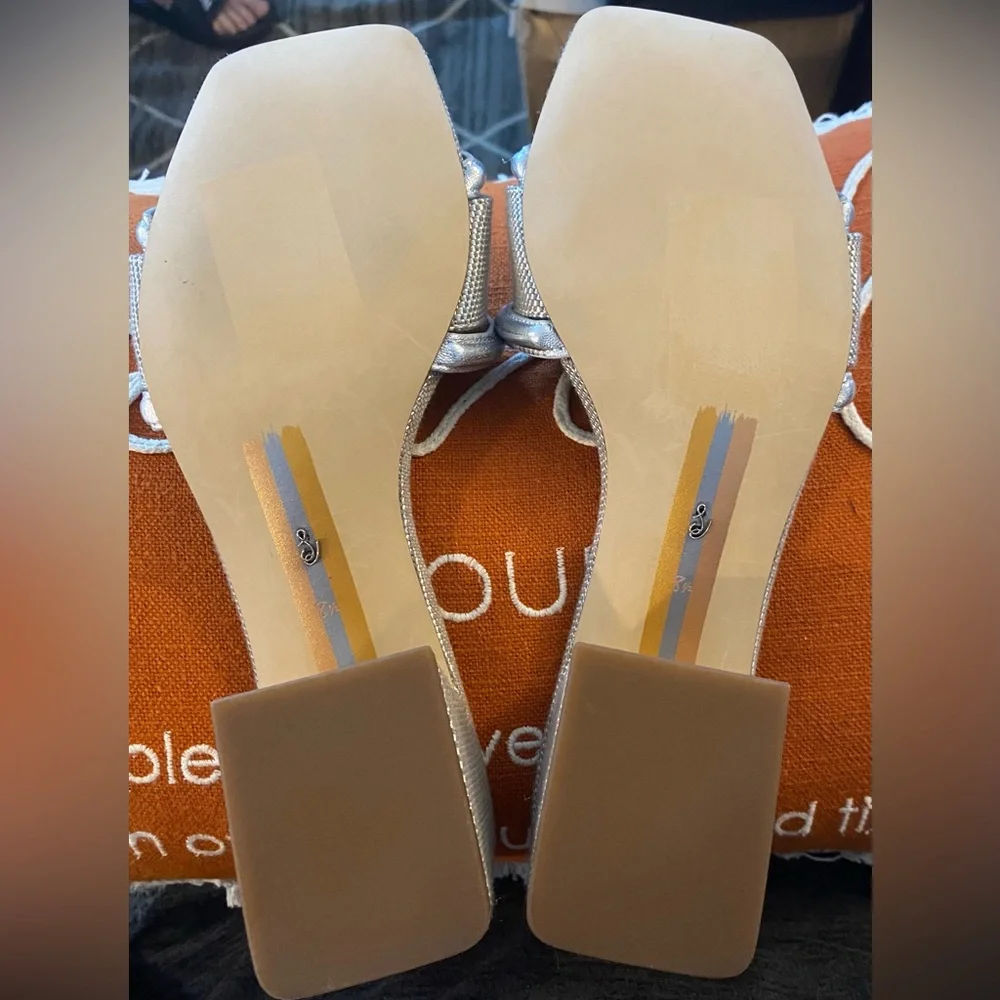 NWT Sam Edelman Women’s Waylon Block-Heel Slide Sandals - Picture 12 of 16